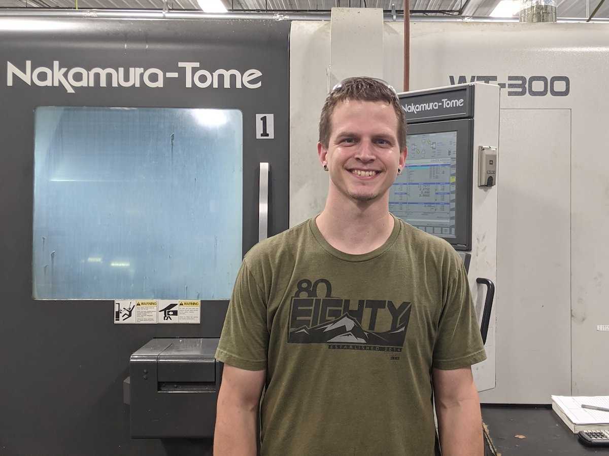 Tyler Creeley named Compass Precision Employee of the Month in September (Sept. 1, 2021)