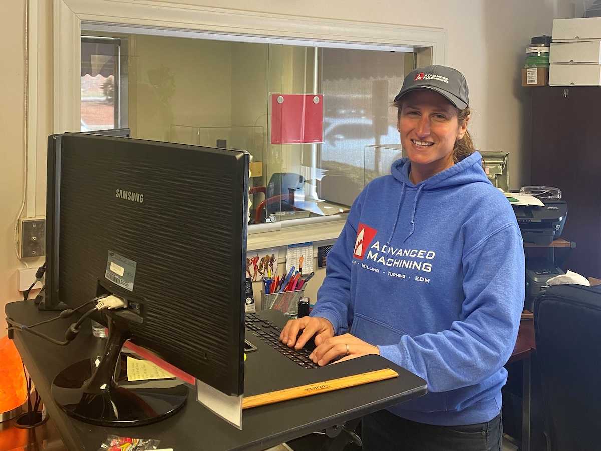 Amanda Przybyszewski named Compass Precision Employee of the Month in March (March 1, 2022)