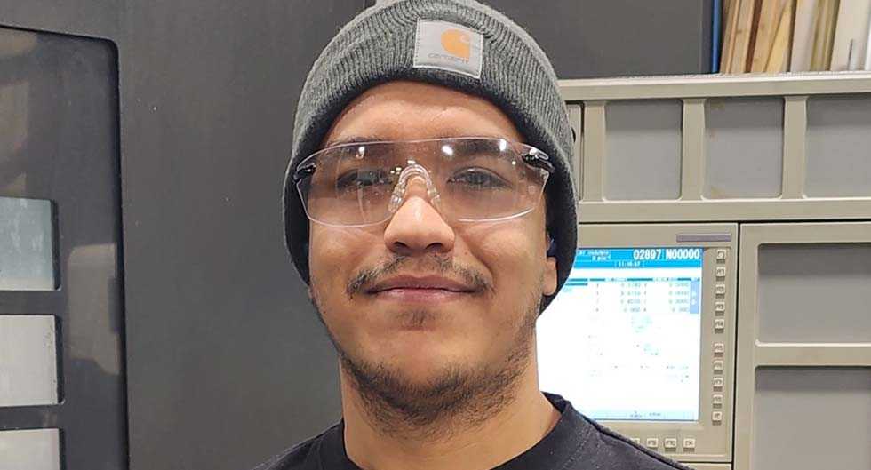 Joel Gonzalez Recognized as Compass Precision’s Employee of the Month for April (April 4, 2023)