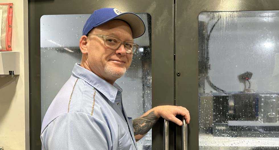 R&D Machine’s Toby Russel Becomes Compass Precision Employee of the Month for June (June 6, 2023)