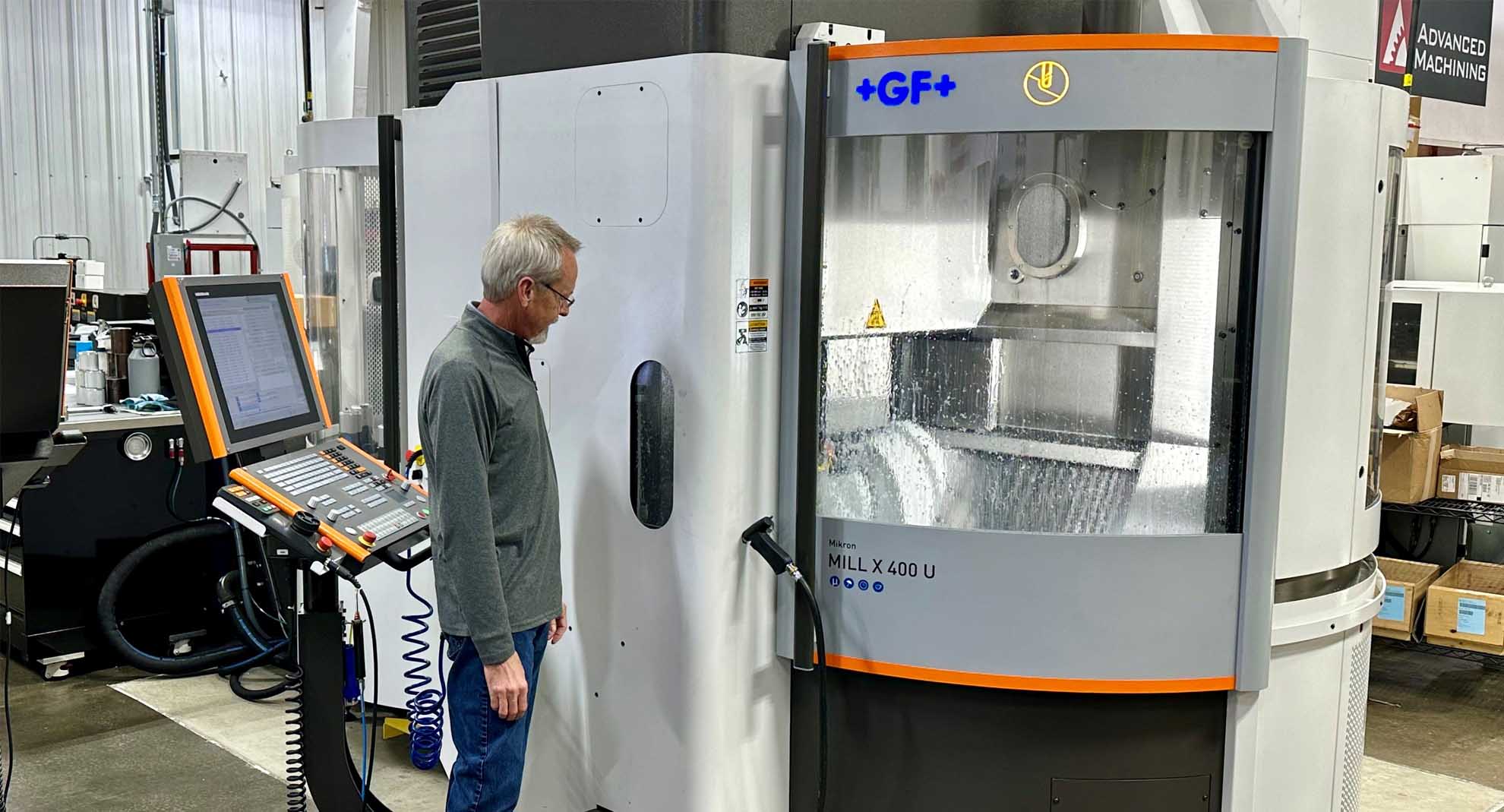 Advanced Machining Adds Mikron 5-Axis Machine (December 3, 2024)