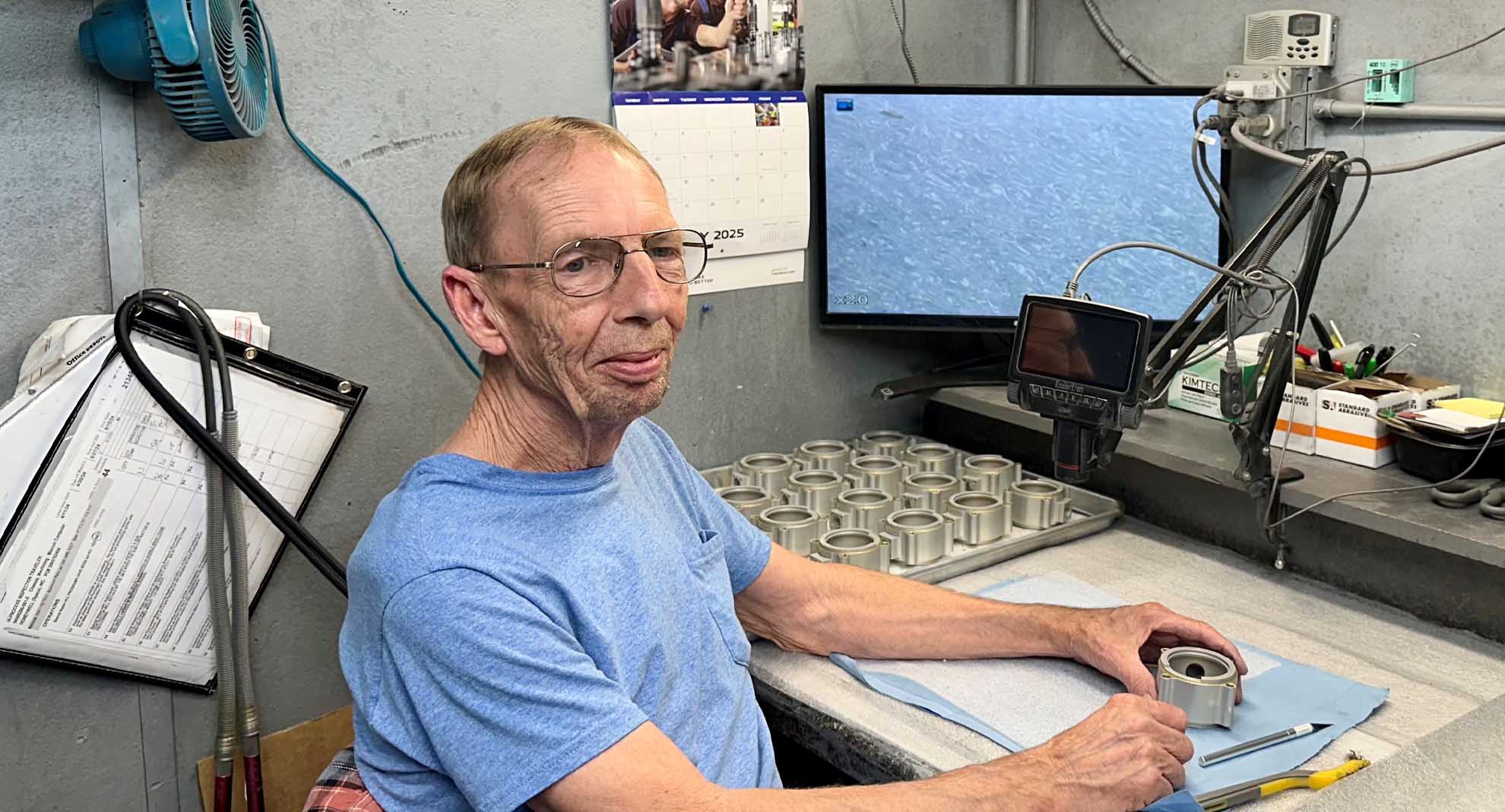 R&D Machine’s Bill Fender Named Compass Precision Employee of the Month in February (Feb. 4, 2025)