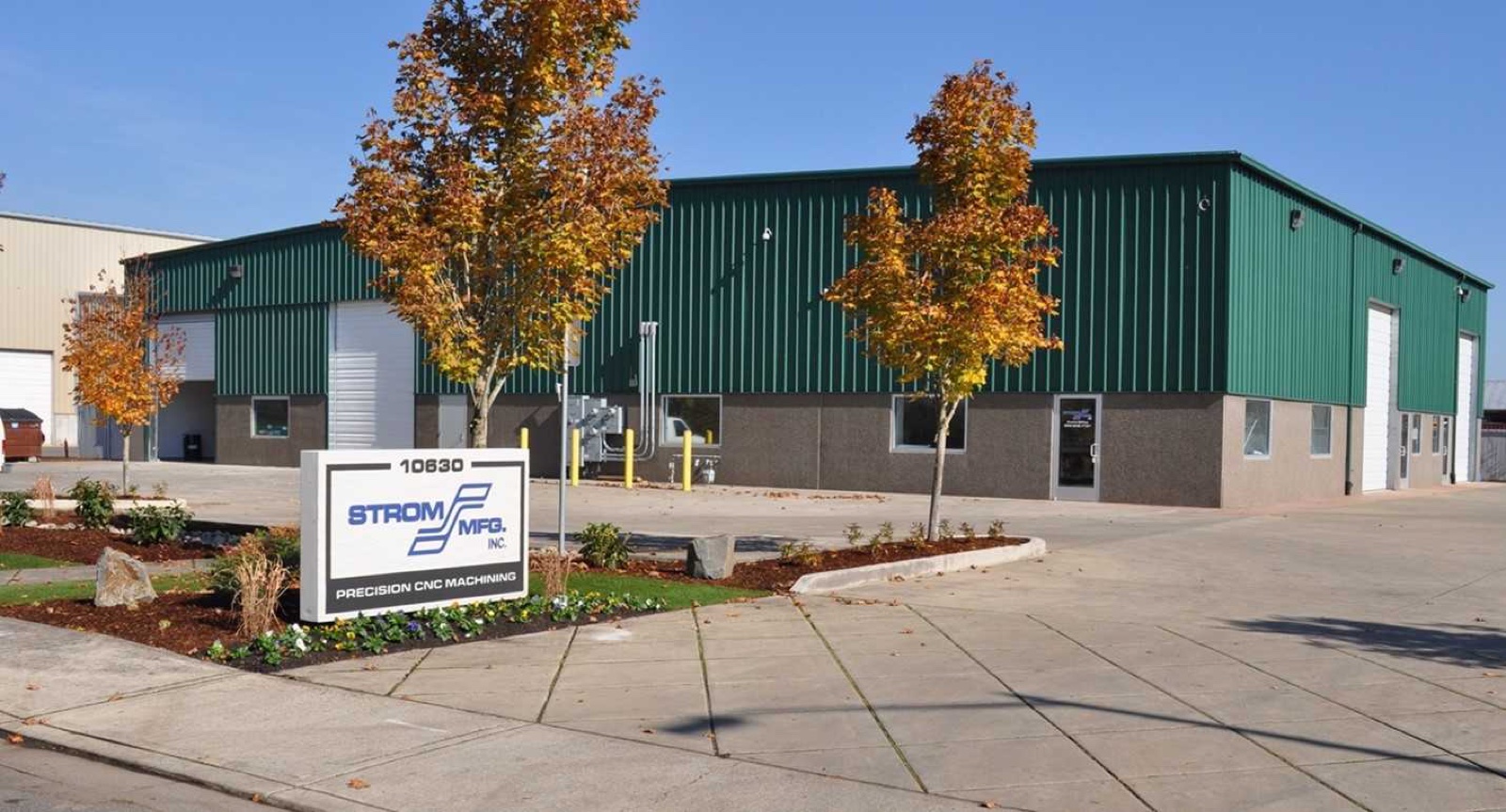 Strom Manufacturing facility building