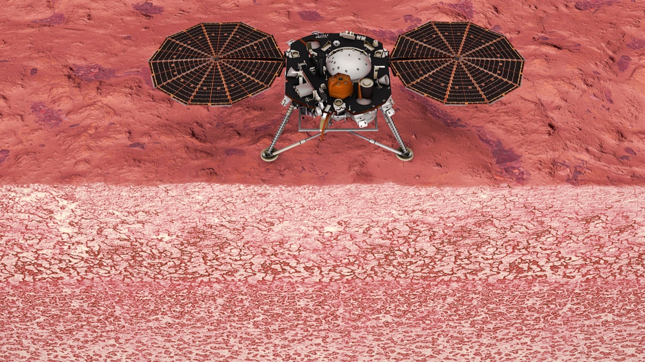 NASA InSight Mars lander component review