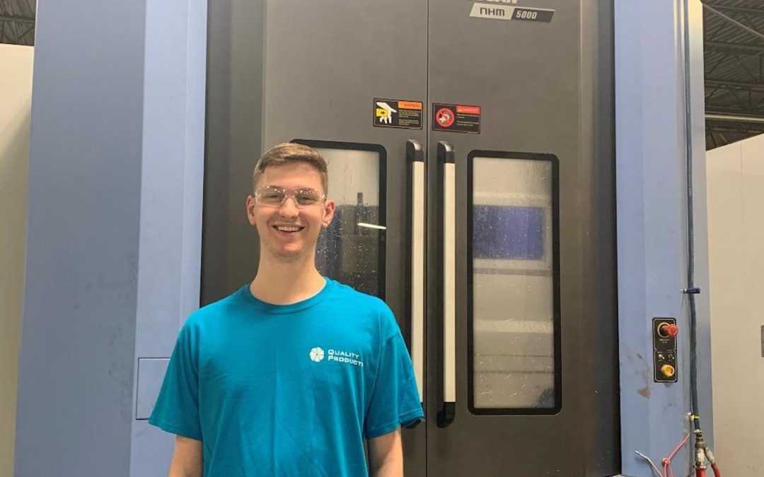 Austin Donaldson named Compass Precision Employee of the Month in May