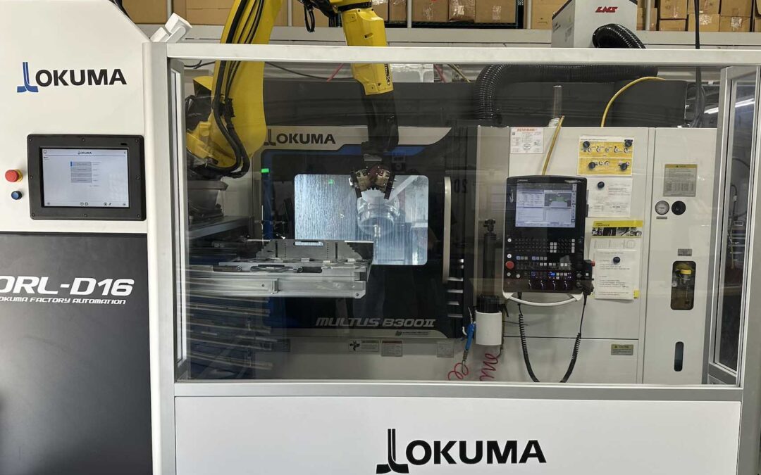 Okuma 9-axis Multi-Tasking mill-turn machine