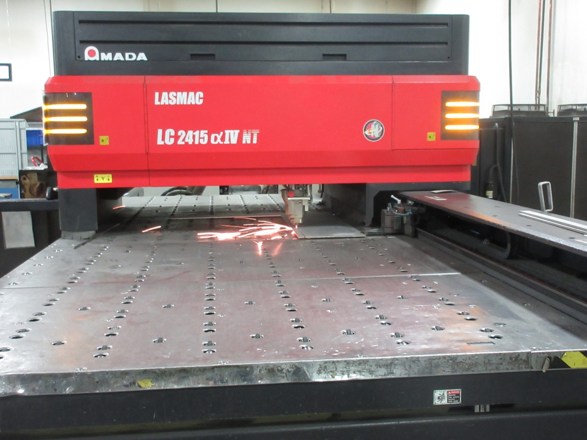 Laser cutter at Quality Products