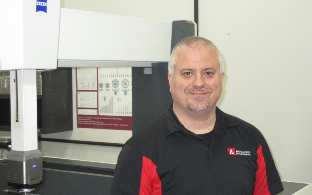 Advanced Machining Quality Manager Jeff Geoghan