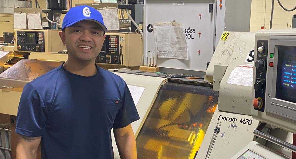 Bergeron Machine’s Pinara Ouk Named Compass Precision Employee of the Month for October (October 5, 2023)