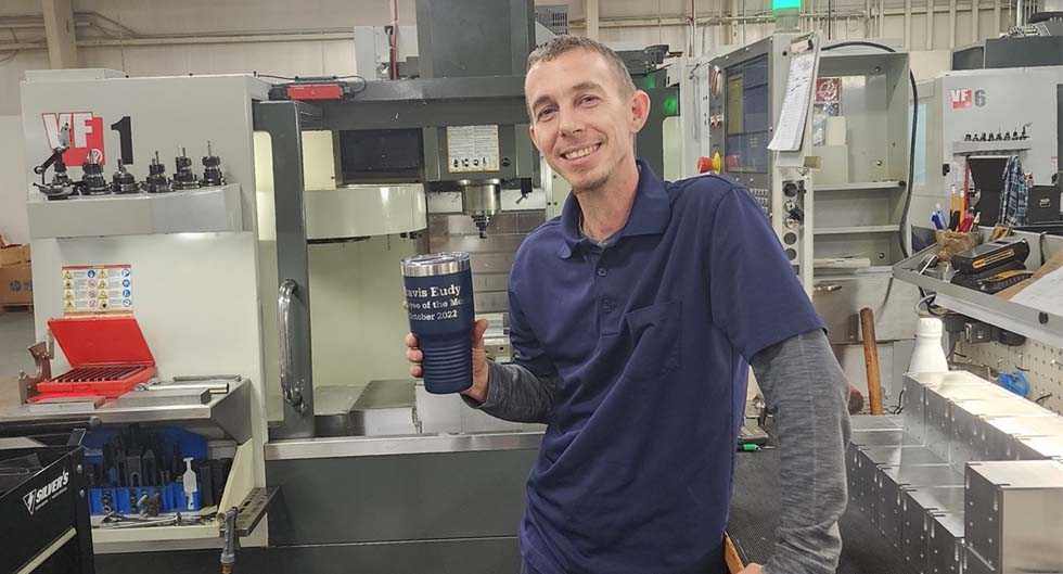 Travis Eudy Named Compass Precision Employee of the Month in October (October 5, 2022)